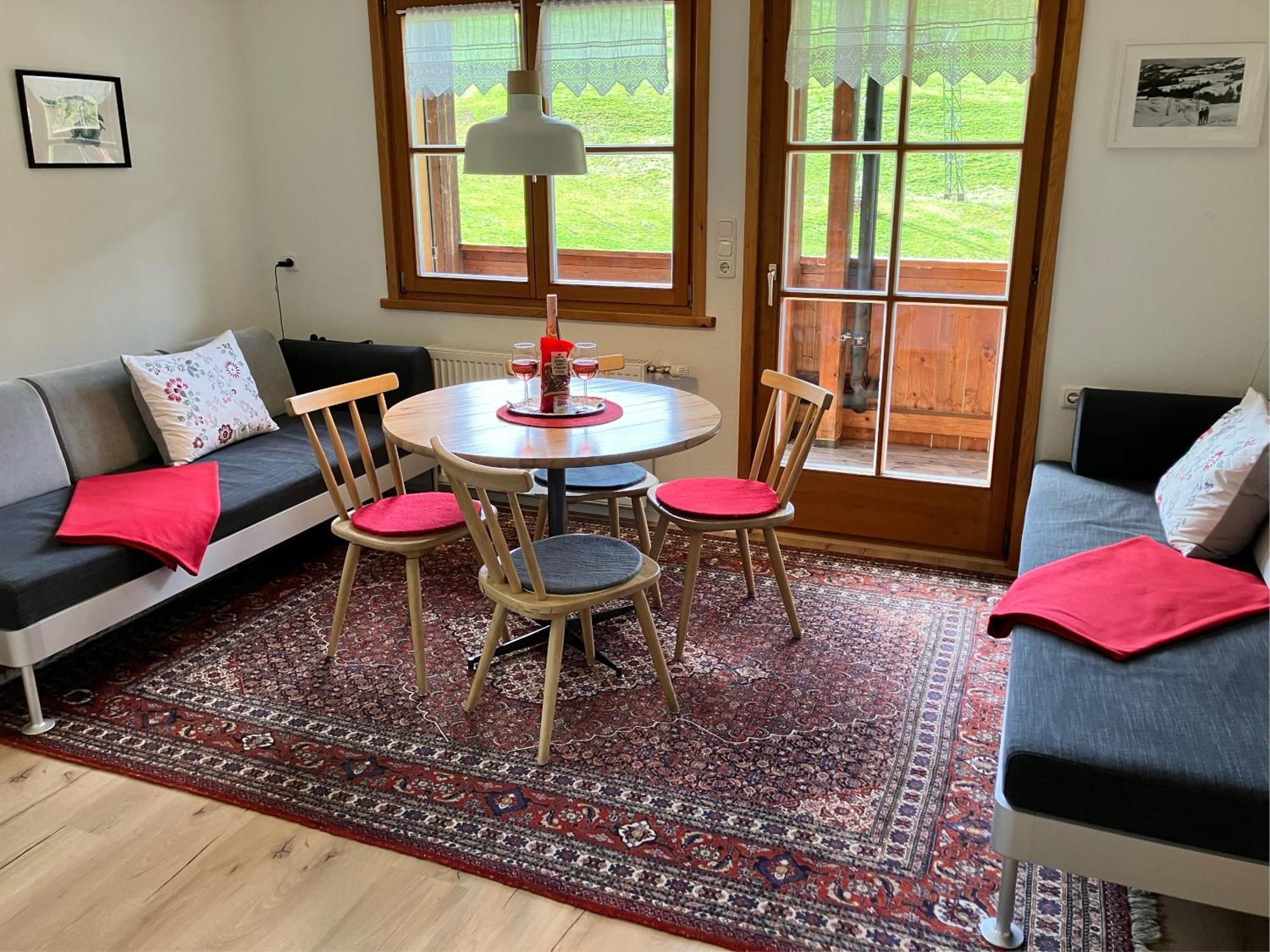 Ferienwohnung Morgentau am Rande der Wildnis Sibratsgfäll Exterior foto
